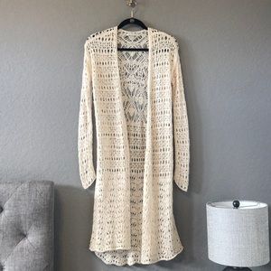 Cream/Tan Knit Sweater